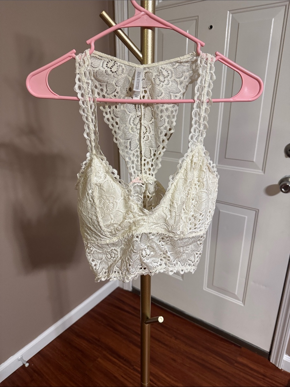 Lace Bralette in Cream
